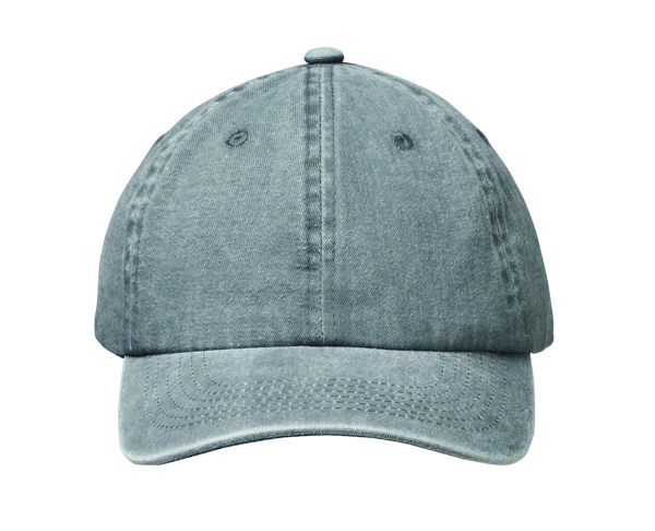 Casquette baseball à 6 pans Top - Gris