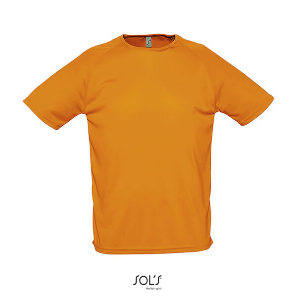 SPORTY T-shirt homem - Laranja Neon3XL