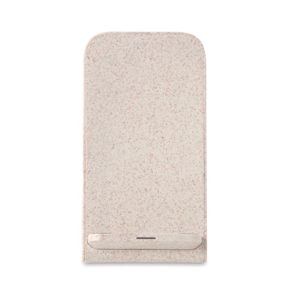 Layaback wireless charger 10W, wheat straw blend