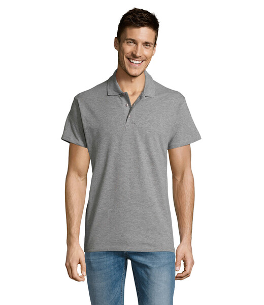 SUMMER II MEN Polo 170g - Cinzento Melange 2M