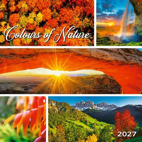 Nástenný Kalendár Colours Of Nature 2027